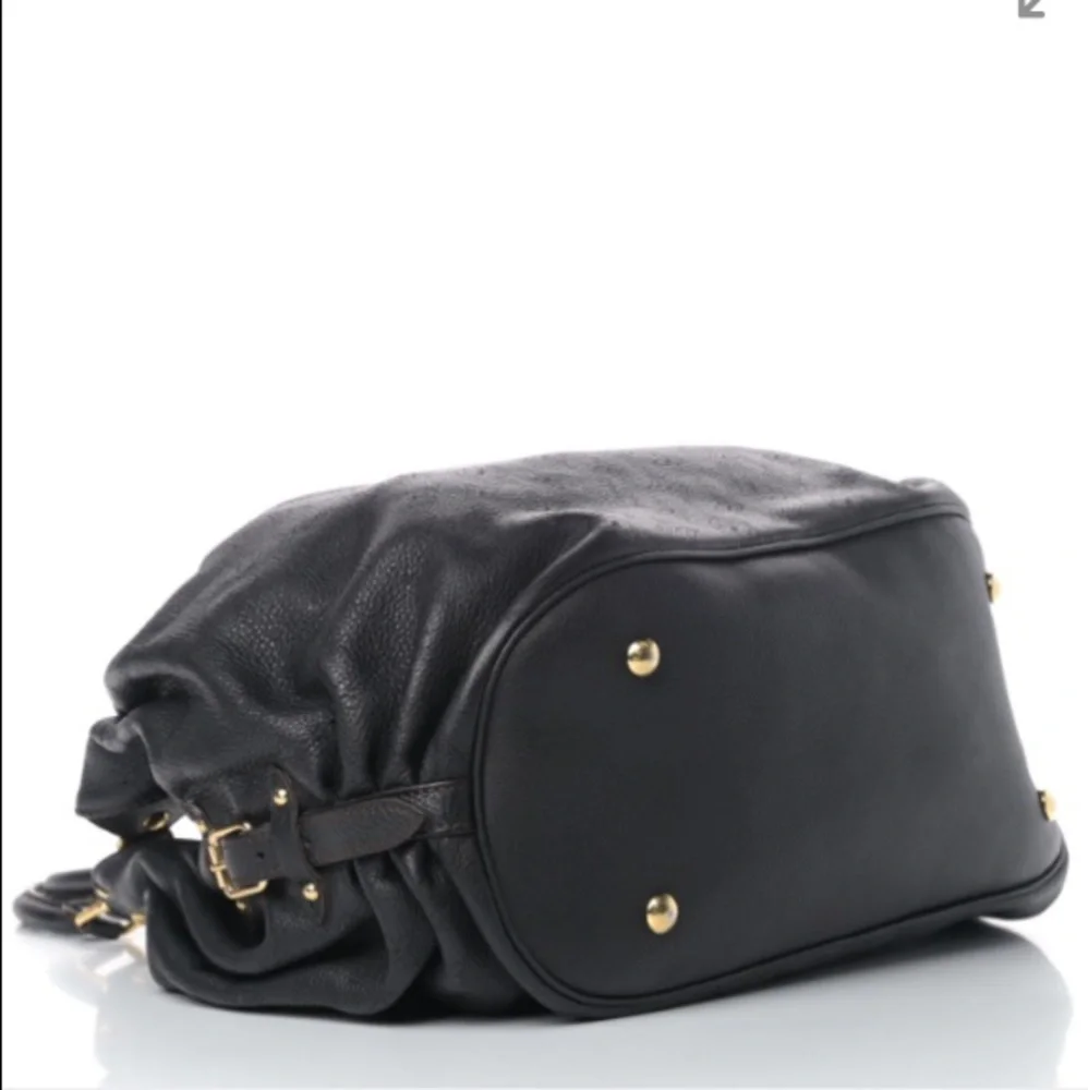 ✨LIKE NEW✨ black leather Louis Vuitton mahina XL - Picture 11 of 15